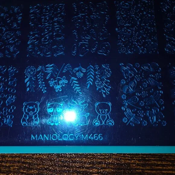 New Maniology Easter/Spring Nail Stamping plate M466 - Picture 2 of 3